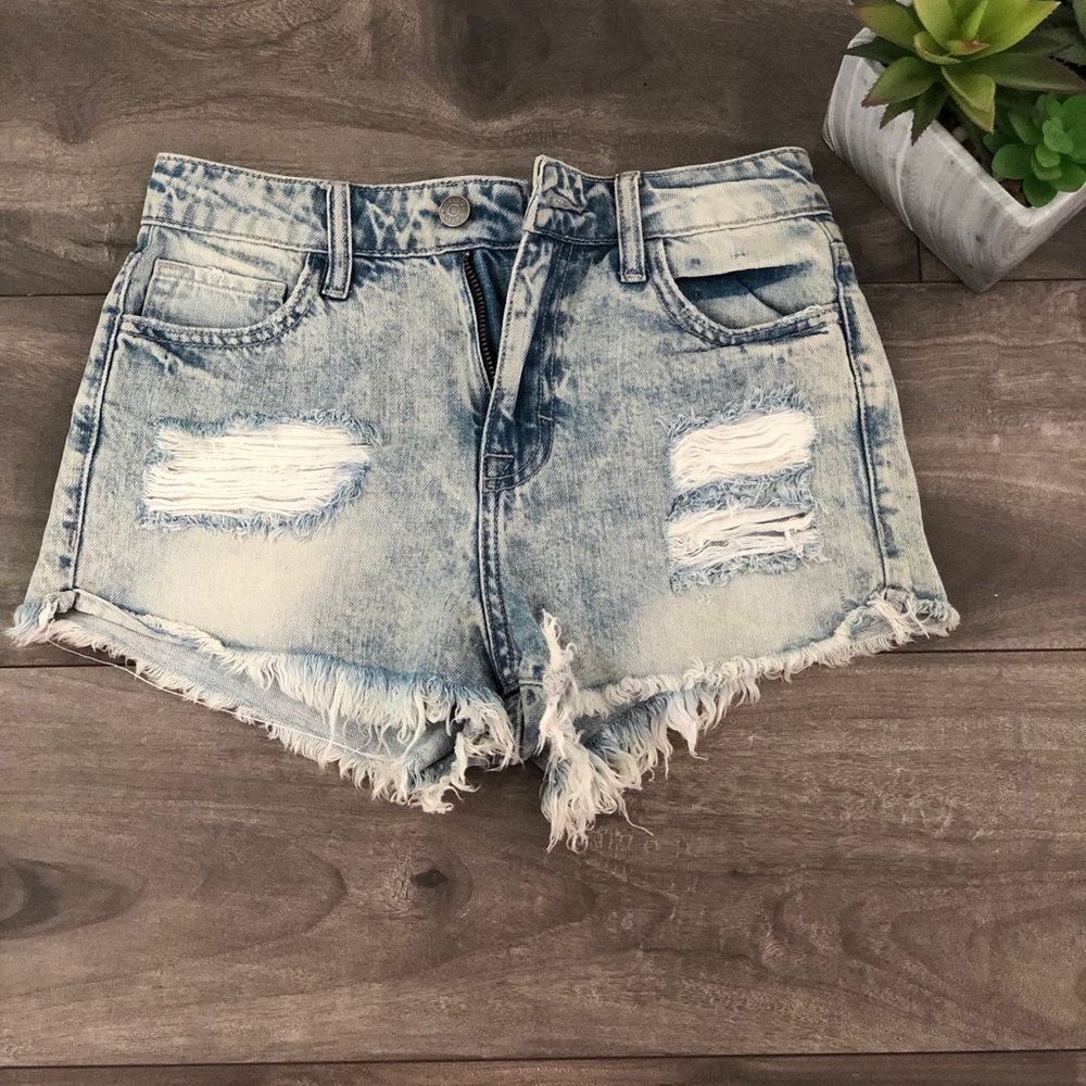 Ripped shorts